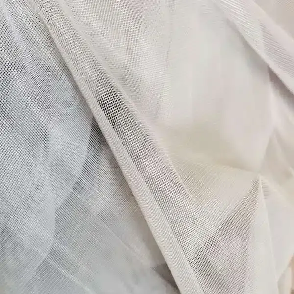 grey grid mesh screeen fabric CFD-090