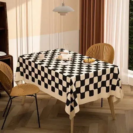 Flannel printed table cloth