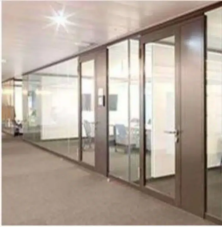 Office area decoration partition glass