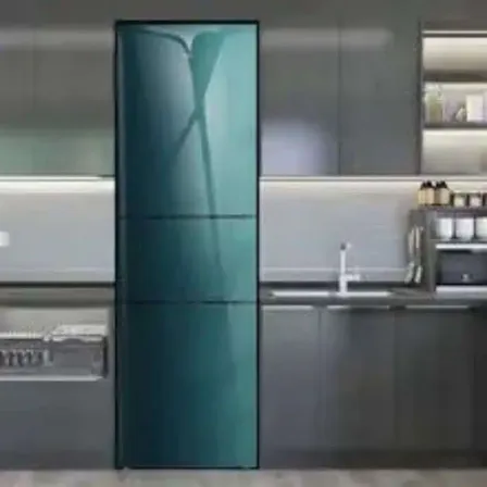 smart refrigerator glass
