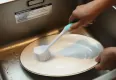 Plastic and TPR Cleaning dish brush