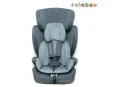 Grey child safety seat 123 groups 9 months-12 years old