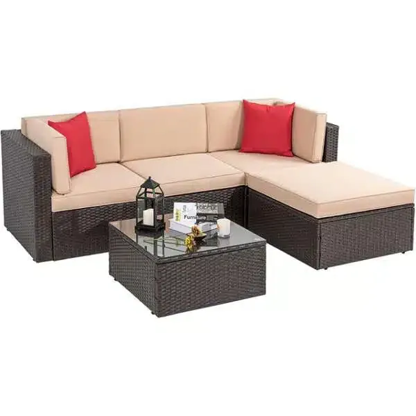 Transform Your Garden with the Stylish and Comfortable 619199-f Garden Sofa Set