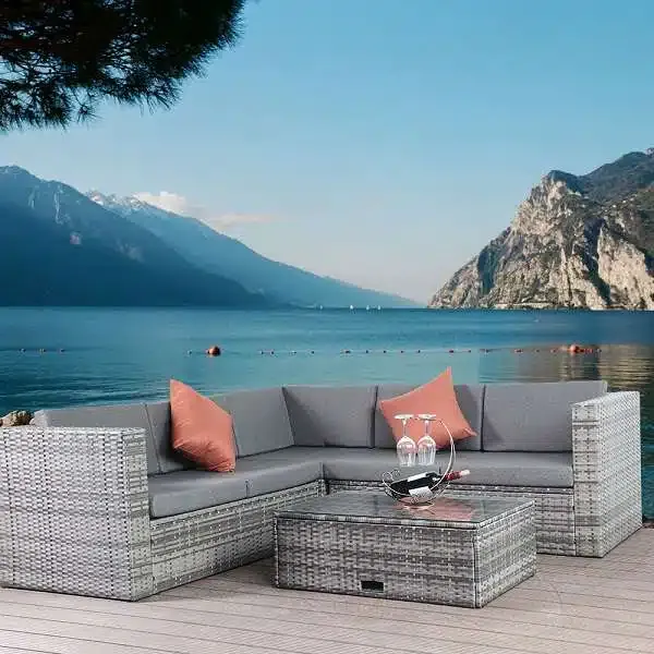 Relax in Style with Our Outdoor Sofa Set: Model 619232