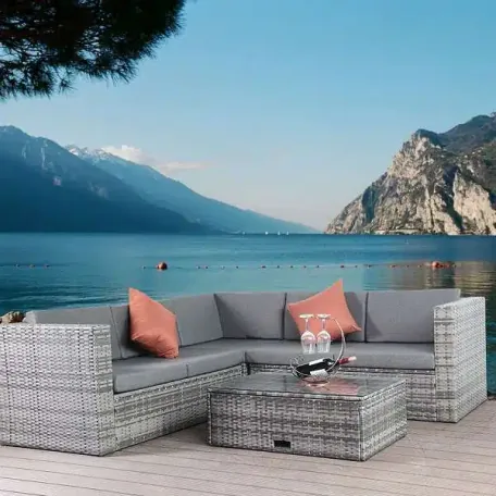  Relax in Style with Our Outdoor Sofa Set: Model 619232