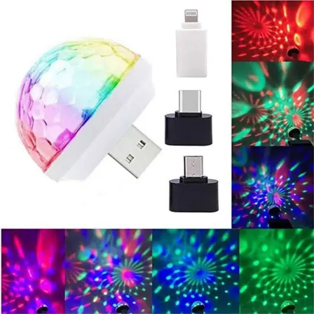 USB Mini Disco Lights