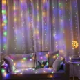 Room Decoration Silver Copper Wire Curtain Lights
