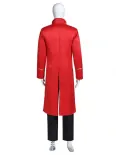 Carnival Circus Costume Red Men Shirt Overcoat Set Polyester Carnival Holidays Costumes Wholesale