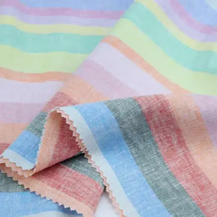 striped yarn-dyed fabric