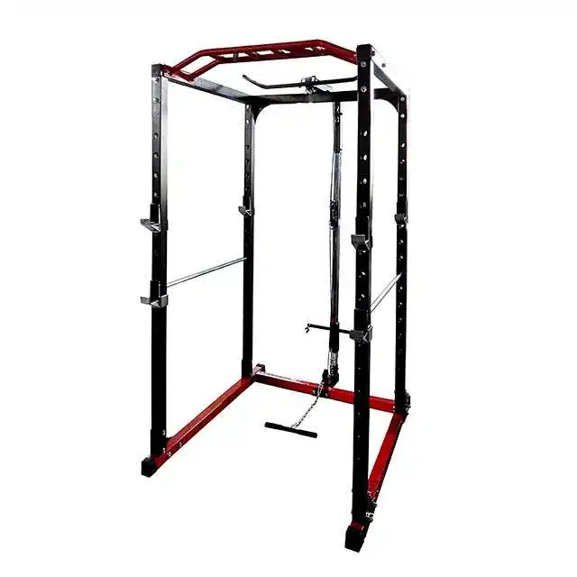 Weightlifting Fitness Barbell Weight Squat Stand Power Lifting Rack Squat Rack