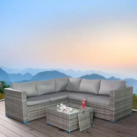 Upgrade Your Outdoor Experience with SAL080-A Sofa Set