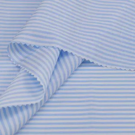  Elevate Your Style with Our Model 29 Striped Tencel/Linen Cotton Fabric