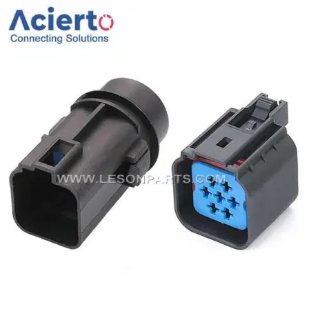 7 Pin Automobile Male Female Plug Waterproof Motor Connector for VW Jacket With Terminal DJ7075-3.5-21
