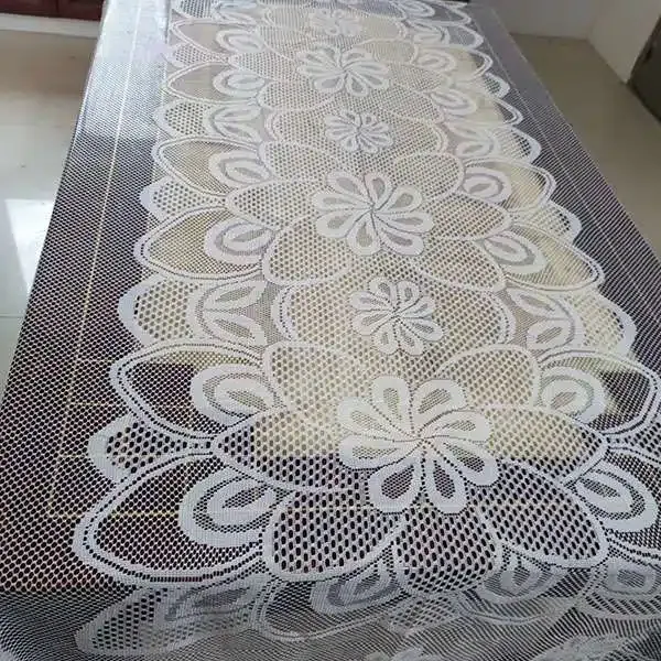 Lace table cloth round table square tablecloth coffee table bedside table fridge dust cloth