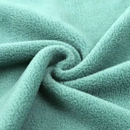 Fleece polar fleece 100% polyester knitting fabric one side brush and one side anti-pilling polar fleece fabric
