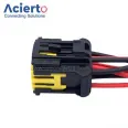 Molex 10 Pin Female Side Mirror Plastic Auto Wire harness  Connector Plug 98816-1011 For Chevrolet Peugeot 206