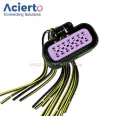 14Pin 15326856 Automotive Sealed Waterproof Auto Electrical Female Connector Wire Harness Housing Plug With Cable