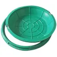 Composite green depressed grass lawn manhole cover