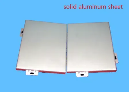 Aluminum sheet with RAL colors