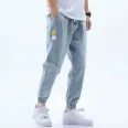 wholesale Jeans Mens loose ankle harlan cropped pants