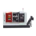 TK SERIES CNC LATHE WITH DOUBLE SPINDLE AND DOUBLE TURRET