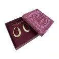Wholesale Customized Jewelry Necklace Box Earring Box Logo Brand Printing HB045-Haosung