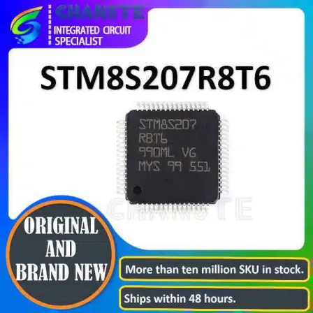 Best quality and High Performance STM8 Core Series 8-bit Microcontrollers MCUSTM8S207R8T6 - Chanste