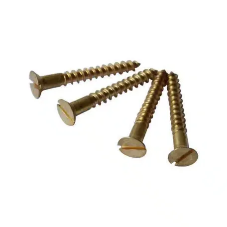  Custom Slotted Countersunk Head Screws for Precision Assembly