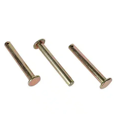  "Custom Flat Head Perforated Pin Yellow Zinc: The Perfect Solution for Your Fastening Needs"