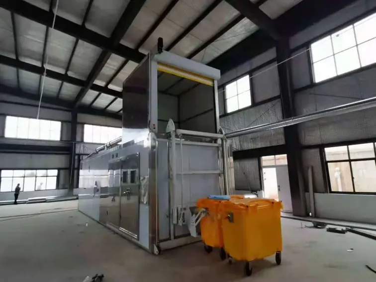 Skid-mounted Microwave Medical Waste Treatment Equipment