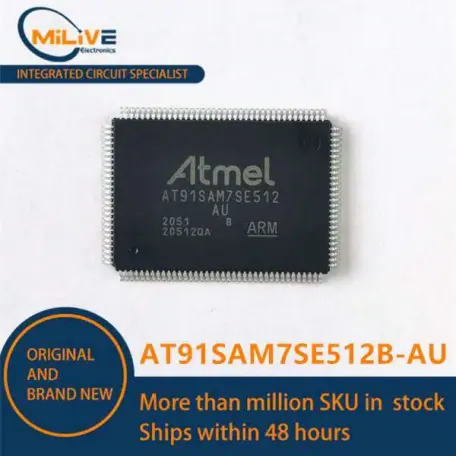  Microchip AT91SAM7SE512B-AU: A High-Performance Microcontroller for Embedded Systems