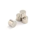 Factory Supply NdFeB Galvanized Nickel Strong Magnets Cylindrical Magnets