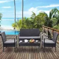 rattan garden set