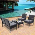 rattan garden set