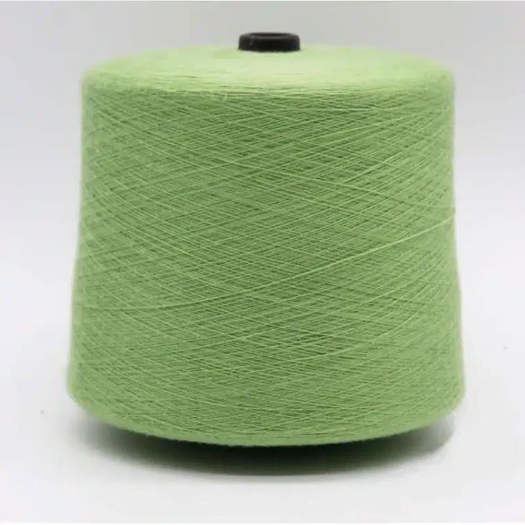 viscose 51% polyester 27% PBT 22% NYLON blended yarn core spun yarn