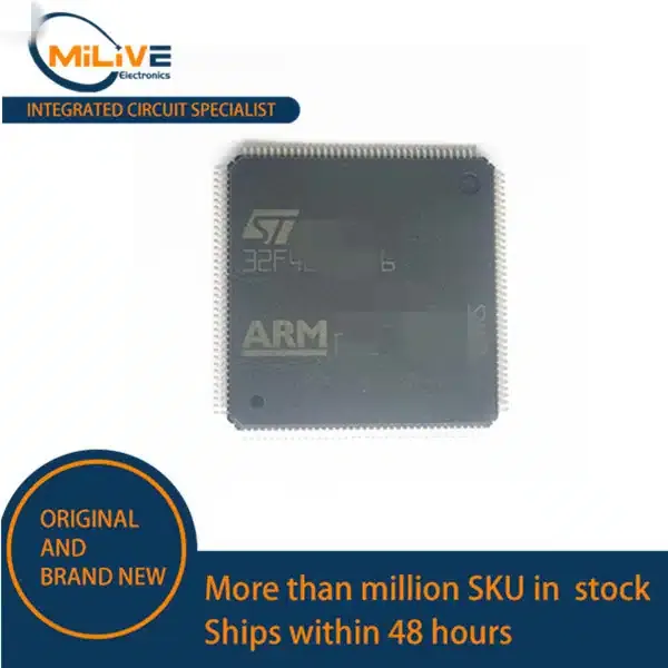 High-performance ST Microcontroller chip SPC58NE84C3QMHAY for Industrial Applications