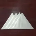 Triangle mop pads