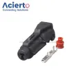 1 Pin SWP Style Waterproof Connector Adapter Automotive Black Socket Male or Female Plug MG640280-5 MG610278-5