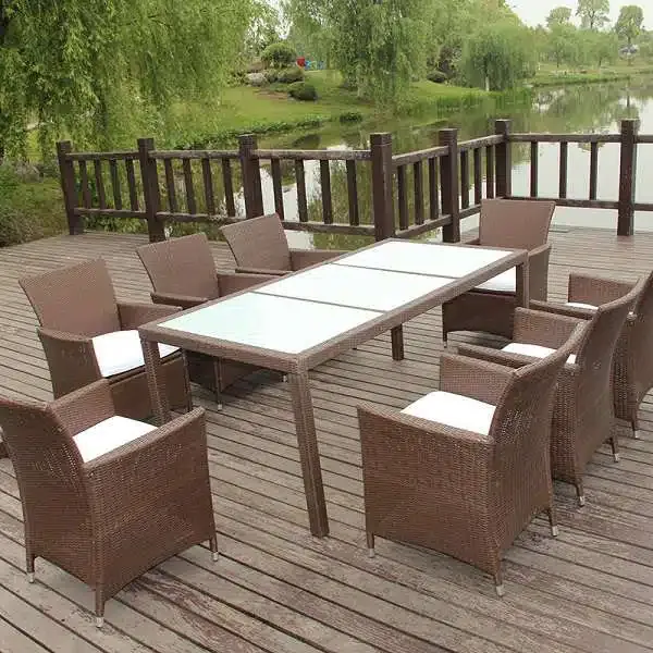 Elevate Your Dining Experience with the 8 Seats Dining Set - Model 6103k-a