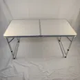 Lightweight Outdoor Table with Aluminum Adjustable Legs