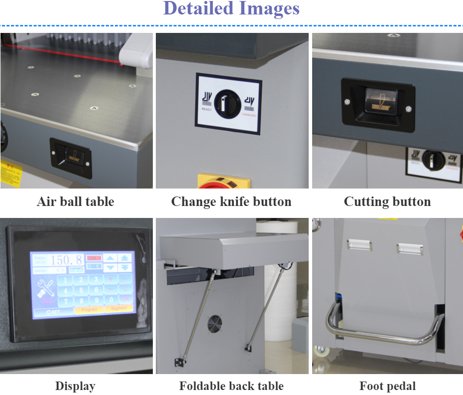 SG-5210TX Hydraulic Programming Full Automatic Paper Cutting Machine