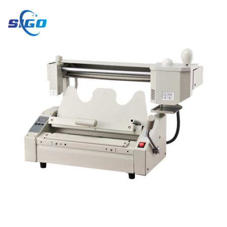 SG-TB02 desktop manual glue binding machine for office use