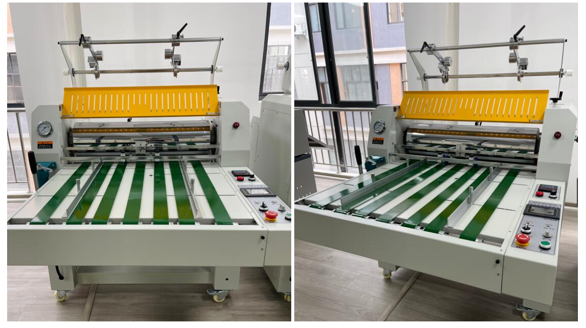 720mm Single Side Hydraulic Laminating Machine With Overlap Function