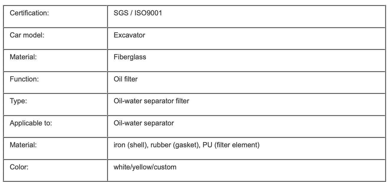 SGS ISO9001 Passed Fuel Filter Fleetguard For Oil Water Separator