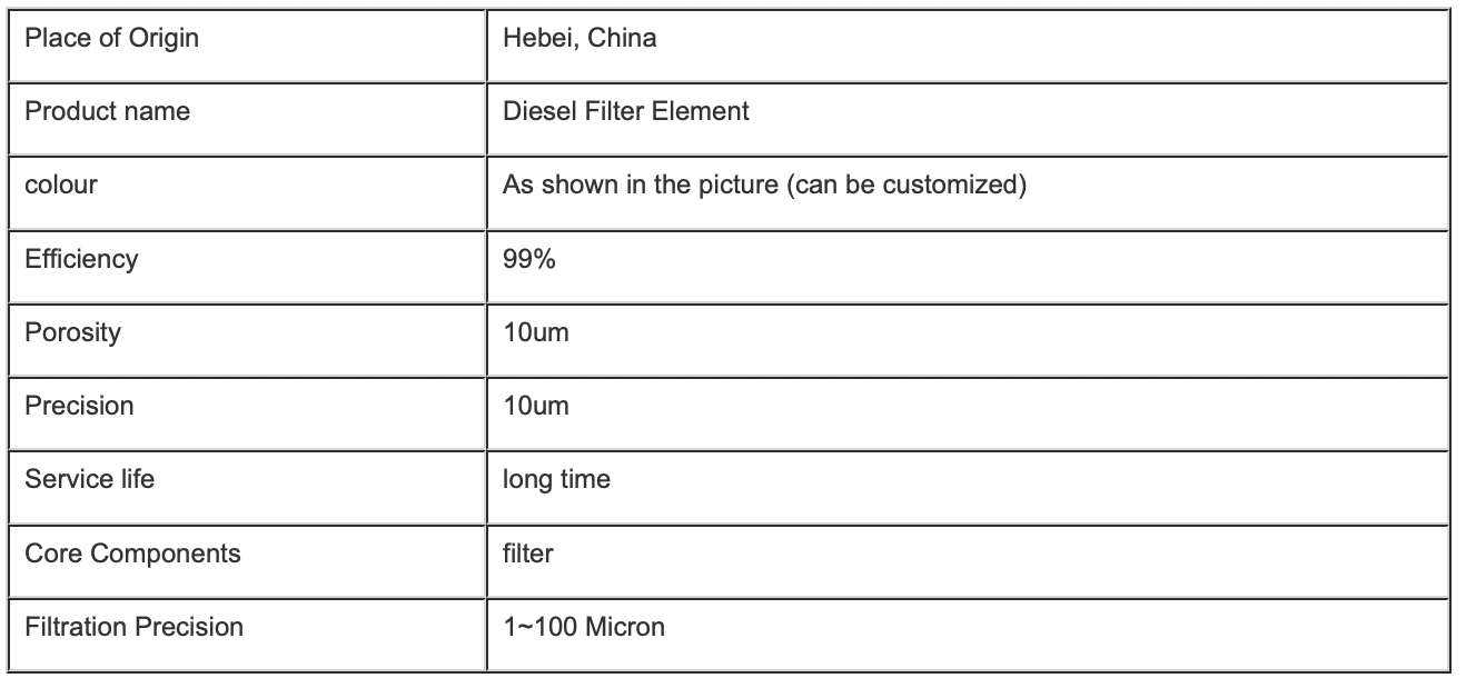 14622355 Industrial Fuel Filter For Ec210b Excavator 10um Precision