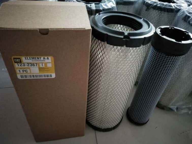 CAT Air Cleaner Filter Element 123-2367 For Remove Odor Dust iSO certificate