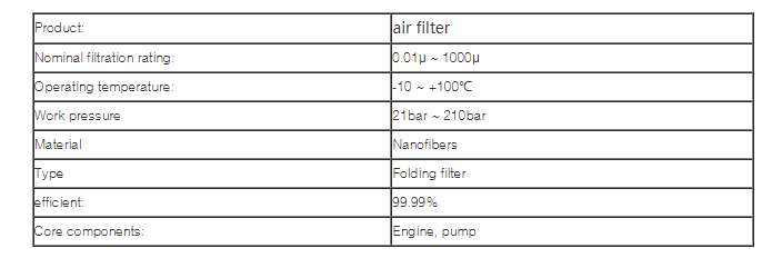 industrial Cylinder Air Filter 210 bar Work pressure OEM ODM
