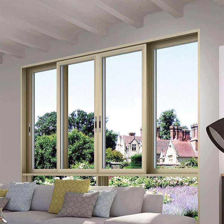 Simple Design Fenetre Aluminum Glass Sliding Window