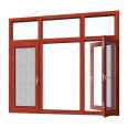 popular aluminium doors and windows witn glass from China