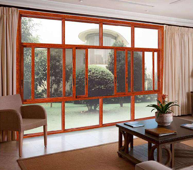 aluminium window design glass sliding windows